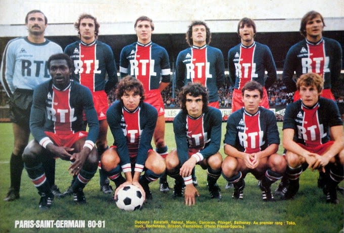 PARIS S.G 1980-81.