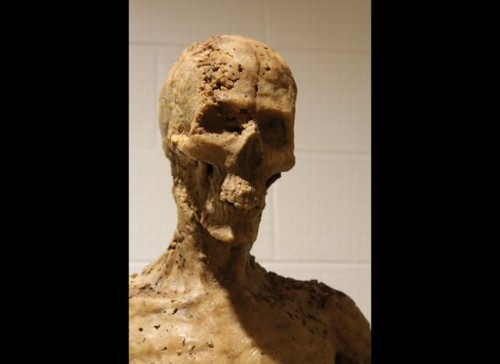 Artista cria múmia usando lanches comprados no McDonald's 
