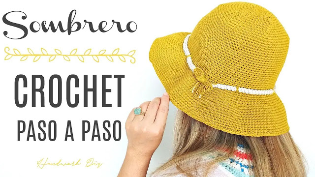 Sombrero a Crochet