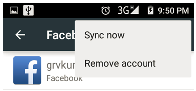 Sync Contacts on Facebook