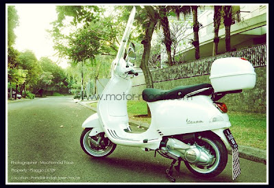 Simpel Retro Vespa ET4 Modifikasi