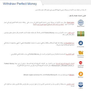 فتح حساب بيرفكت موني تفعيل وسحب وإيداع فى Perfect Money