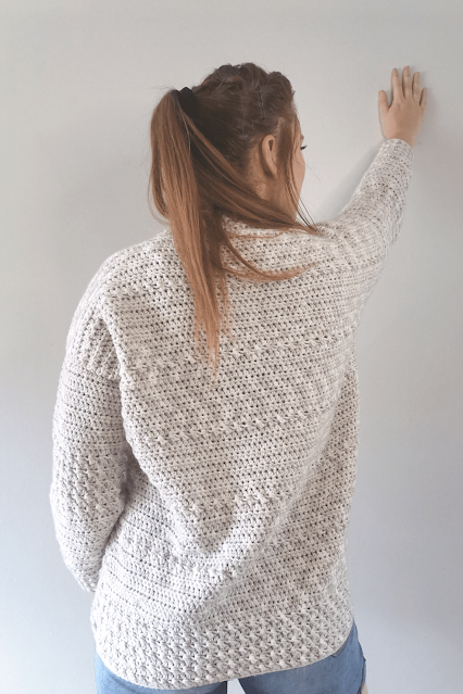 beginner crochet sweater