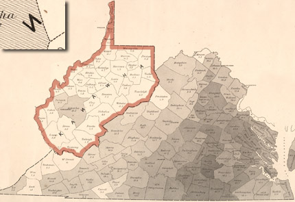 Before West Virginia was well West Virginia it was Kanawha