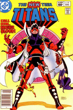 brother blood cover teen titans