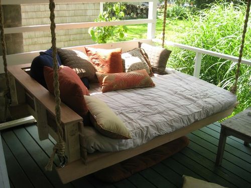 Dishfunctional Designs: This Ain't Yer Grandma's Porch Swing! DIY ...