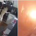 Cachorro causa incêndio em residência após mexer em fogão; vídeo