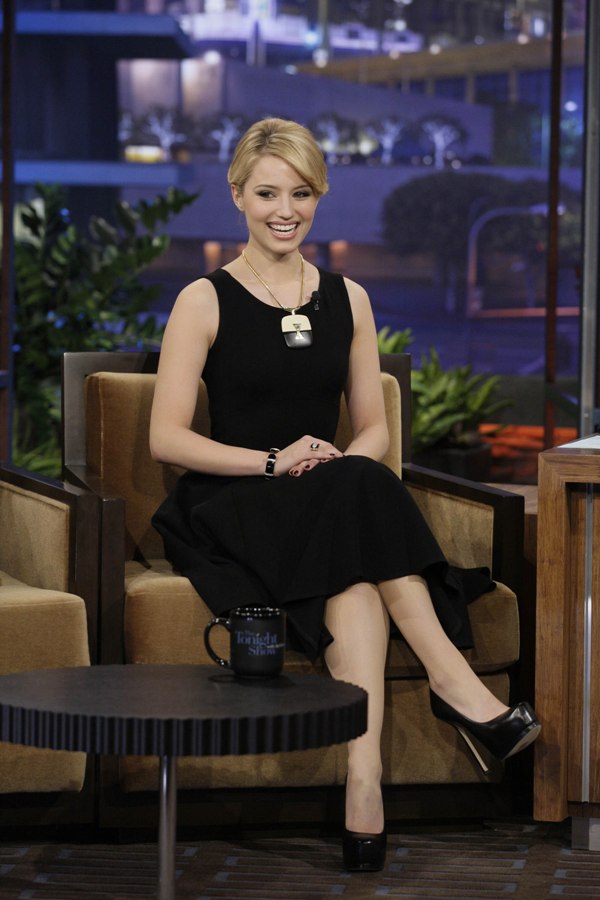 Dianna Agron: Classy on the Jay Leno Show