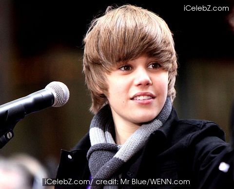 justin bieber young age. he says his young age