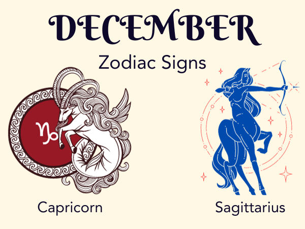 december zodiac signs
