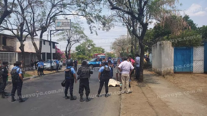 Nicaragua: Policía investiga muerte de cocinero que fue atropellado tras agredir a su mujer en Managua