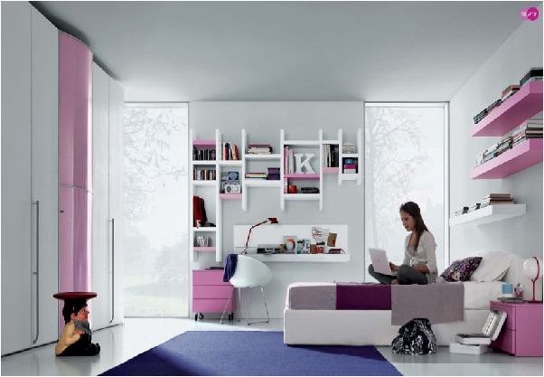 Key Interiors by Shinay Cool  Modern Teen  Girl  Bedrooms 