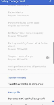 List of APIs Methods available in Test DPC app