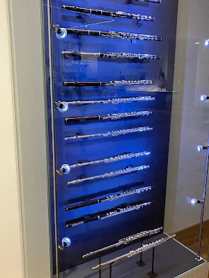 ドイツ博物館（Deutsches Museum）の木管楽器の展示