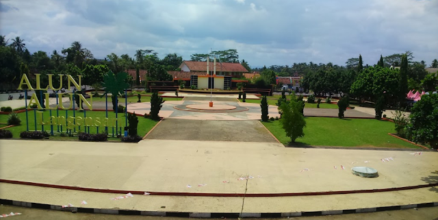 TAMAN ALUN ALUN LANGENSARI KOTA BANJAR