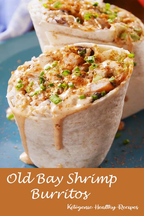 Old Bay Shrimp Burritos