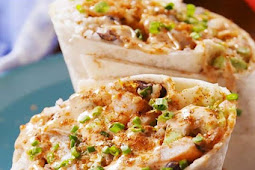 Old Bay Shrimp Burritos