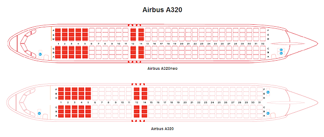 Intip Air Asia - Perbedaan Airbus A320 dan A330