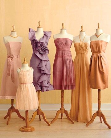 I love the dusty rose the burnt orange and bronze and the lavender