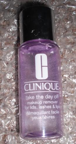 Clinique Eye Makeup Remover. This makeup remover claims to