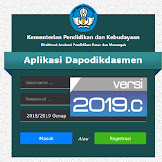 Aplikasi Dapodikdasmen Versi 2019.c Semester 2 Tahun Pelajaran 2018/2019 Dirilis