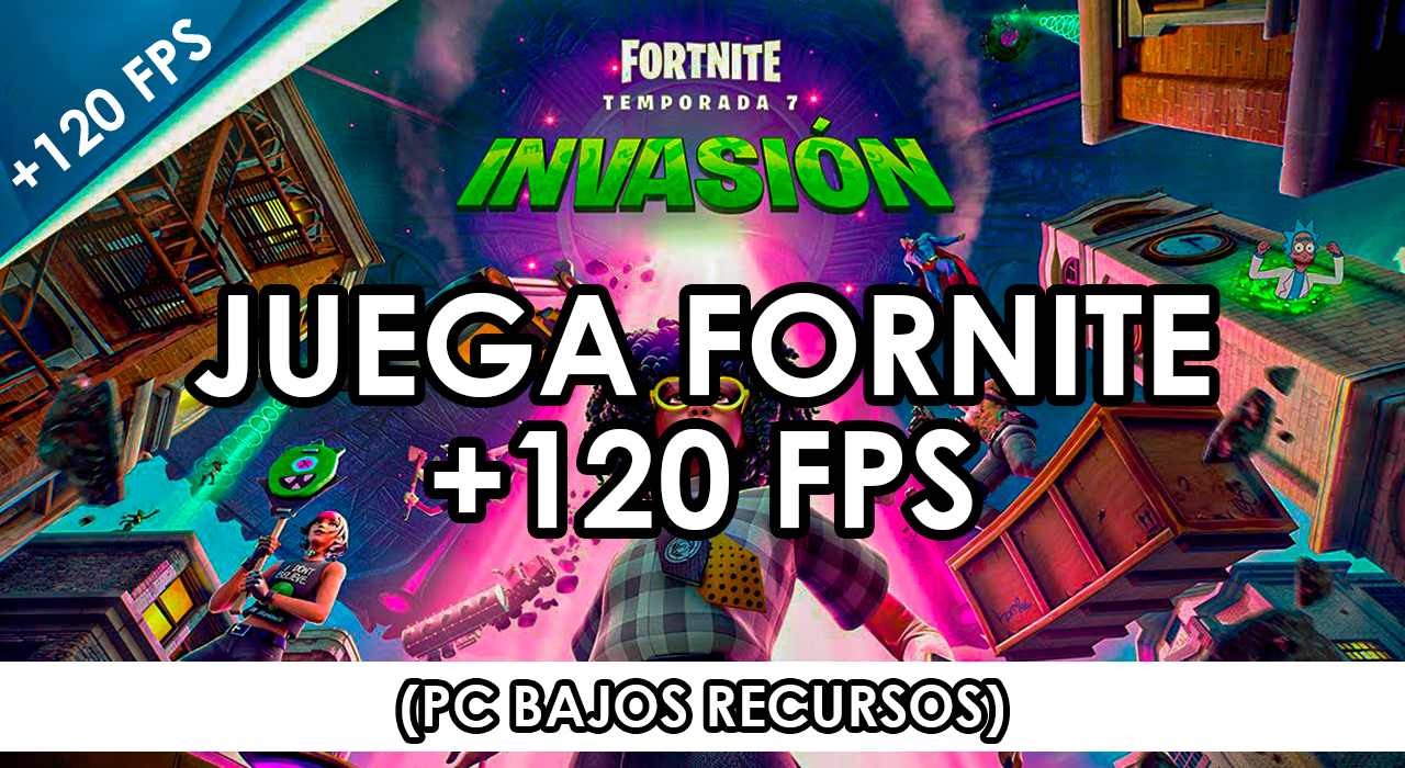 como jugar fornite fluido si tengo un PC bajo