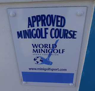 Hastings Adventure Golf's courses are approved by the World Minigolf Sport Federation