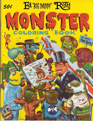 Here's your 1960's Ed Big Daddy Roth Monster Coloring Book