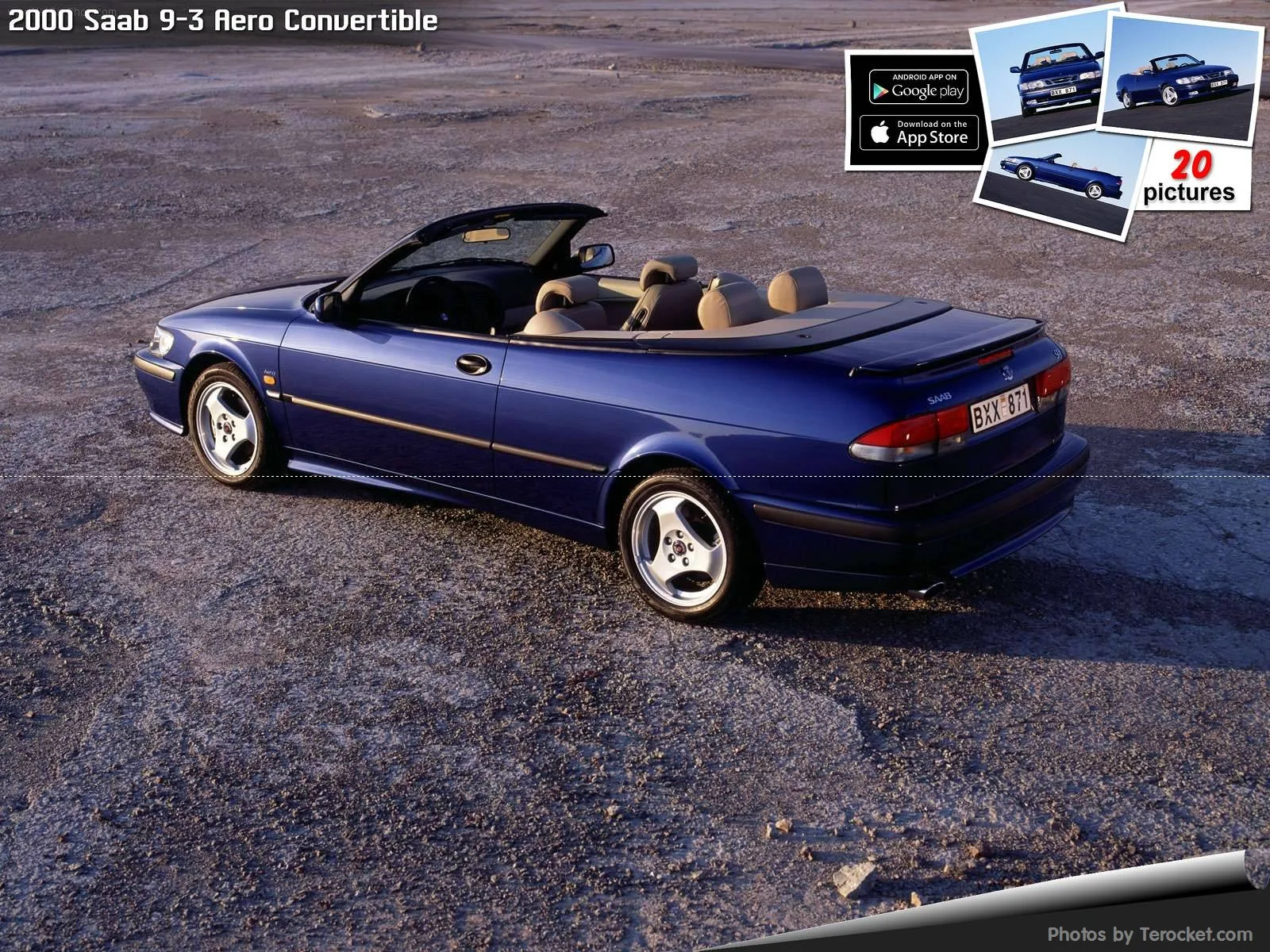 Hình ảnh xe ô tô Saab 9-3 Aero Convertible 2000 & nội ngoại thất