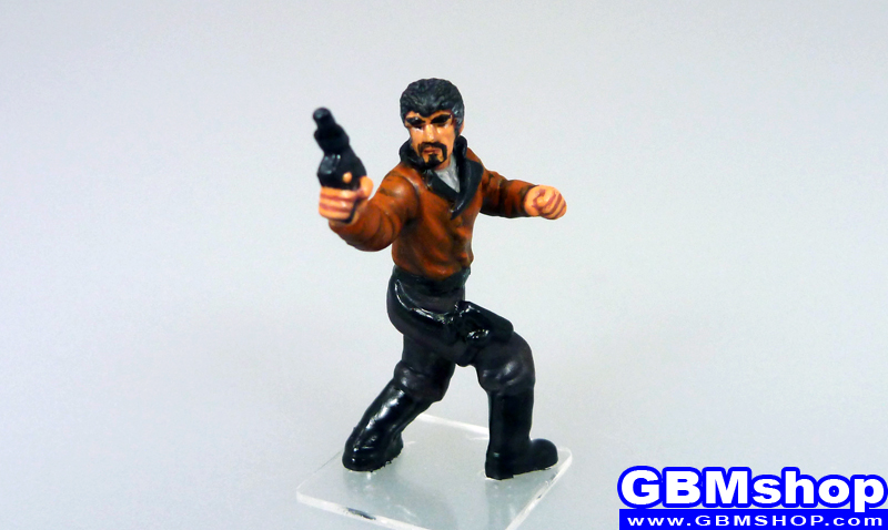 star wars miniature Imperial Assault Talon Karrde Corellian Security Officer #30 Legacy of the Force Star Wars Miniatures custom Customize and Painting Thrawn campaign crisis Trilogy