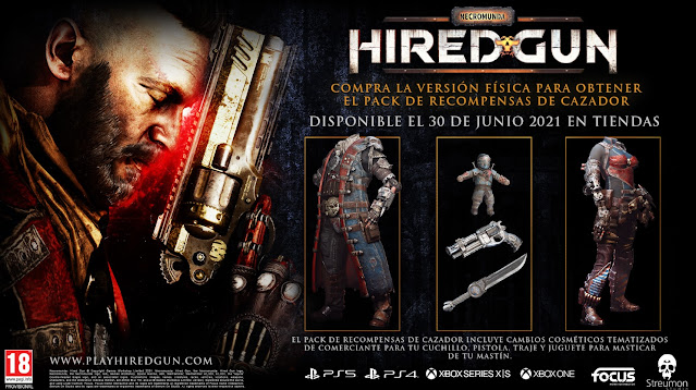 Entra en la colmena de Necromunda: Hired Gun en el nuevo tráiler de juego