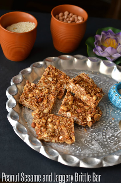 learn how to make til peanut and gur chikki