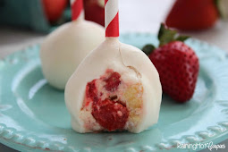 Strawberry Shortcake Cake Pops