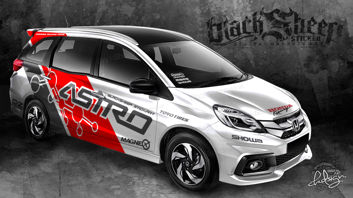 Modifikasi Stiker Honda Mobilio Modifotto