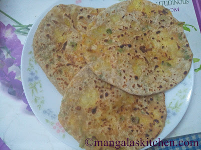 Punjabi Vegetable Paratha