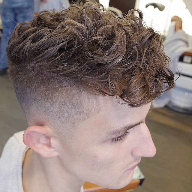 cortes de pelo masculino, hairstyles, pelo rizado, corte y peinado, look masculino, tendencias corte de pelo