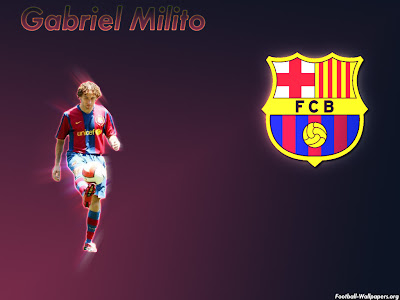 Gabriel Alejandro Milito,Gabriel Milito, Barcelona, Argentina, Wallpapers