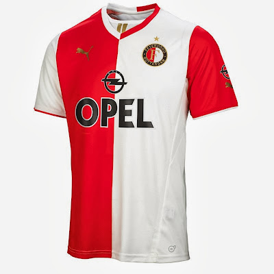 Jersey Grade Ori Feyenoord Home Official 2013/2014