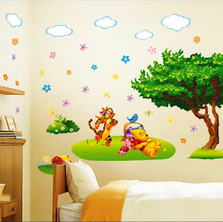 Gambar Wallpaper Dinding Winnie the Pooh Terbaru dan Lucu 200161