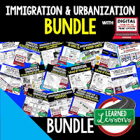 Immigration Activities, US History Curriculum, American History Curriculum, US History Activities,
