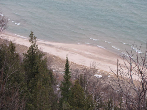 Lake Michigan from Arcadia Bluffs