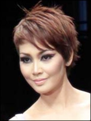 Model Rambut  Pendek  Ikal Selebriti Indonesia  Auto Design 