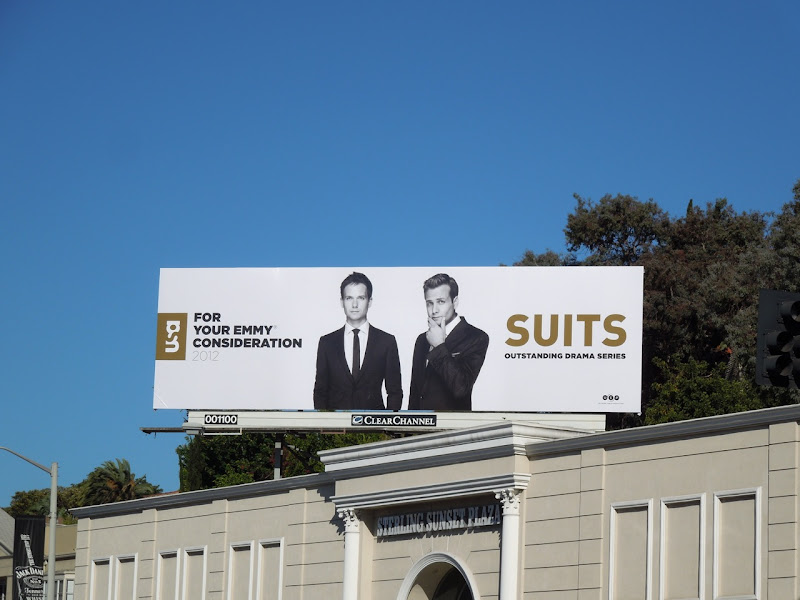 Suits Emmy 2012 billboard