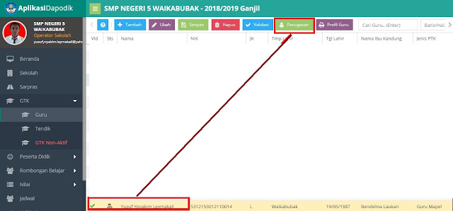 Panduan Cara Membuat Email Untuk Akun Guru Pada Aplikasi Dapodikdasmen Untuk Mengisi PMP Daring 2019