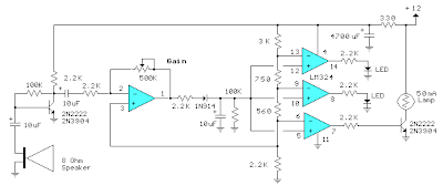 Sound Level (Decibel) Meter Circuit