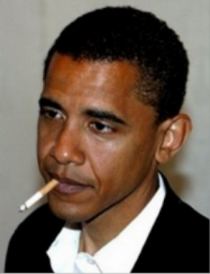 obama osama comparison. osama bin laden smoking weed.