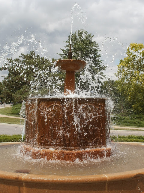 Muses were often worshipped at fountains