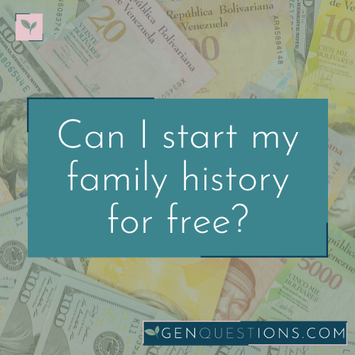 image showing title free genealogy how to get started