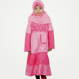 Model Baju Muslim Anak Perempuan