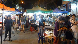 Sunday Night Market de Chiang Mai.